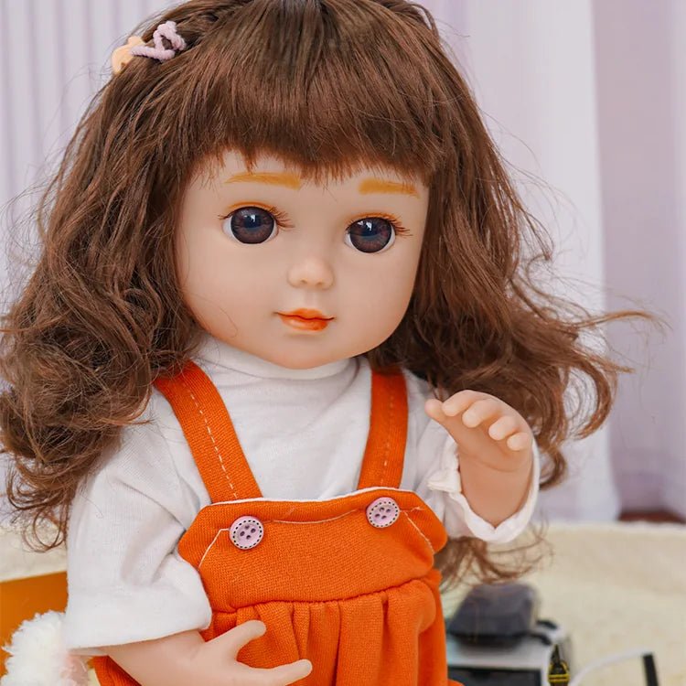 Adorable Fashion Doll - Orange Jumpsuit Set - chimidoll