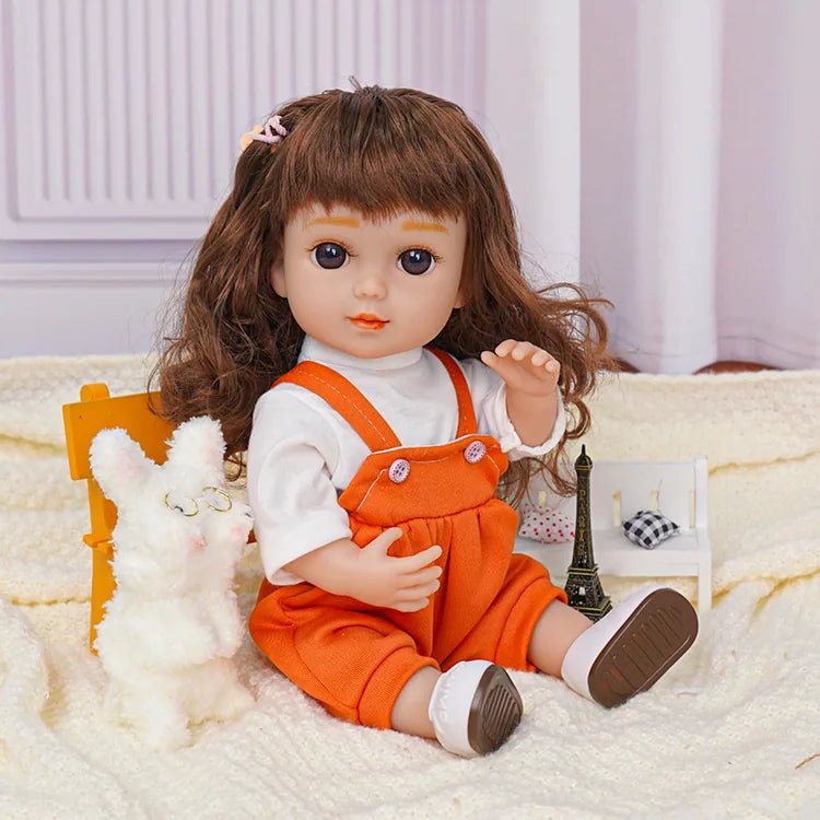 Adorable Fashion Doll - Orange Jumpsuit Set - chimidoll