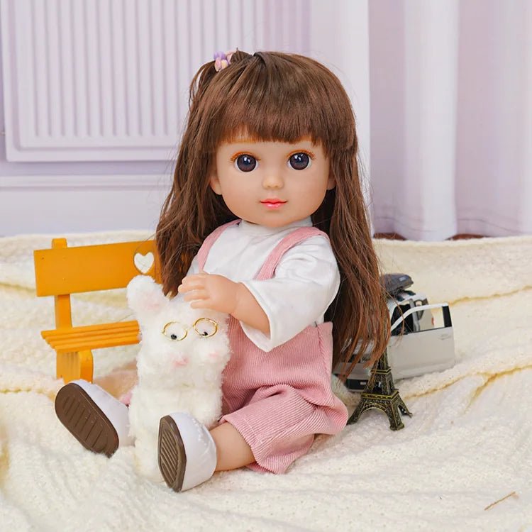 Adorable Fashion Doll - Pink Jumpsuit Ensemble - chimidoll
