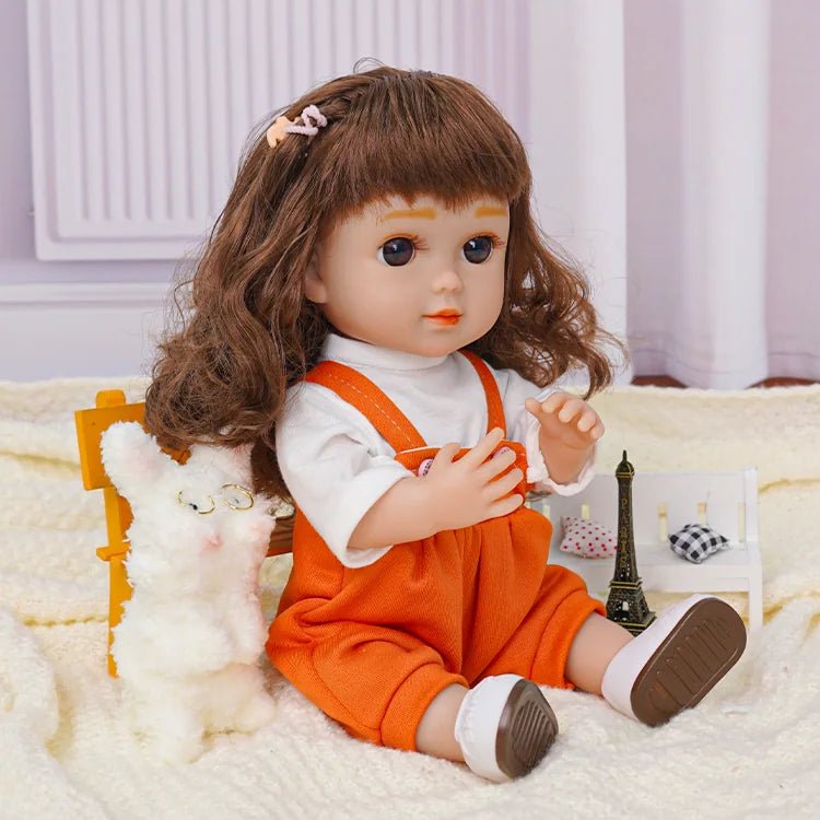 Adorable Fashion Doll - Orange Jumpsuit Set - chimidoll
