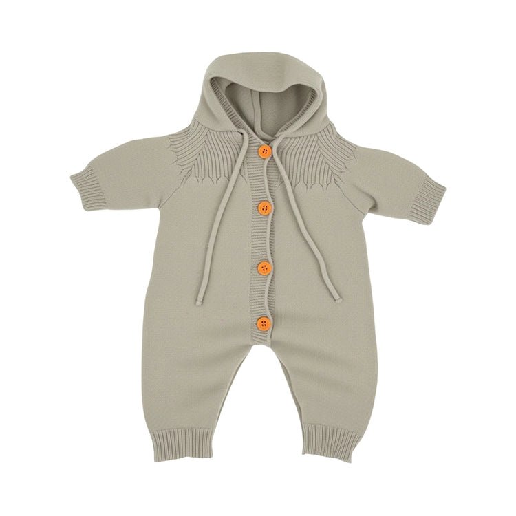 Wool Hooded Reborn Doll Jumpsuit chimidoll