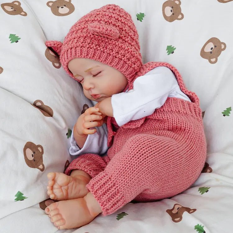 Tessa - Lifelike Sleeping Reborn Baby Doll (20") - Authentic Reborn beautiful reborn baby dolls - chimidoll