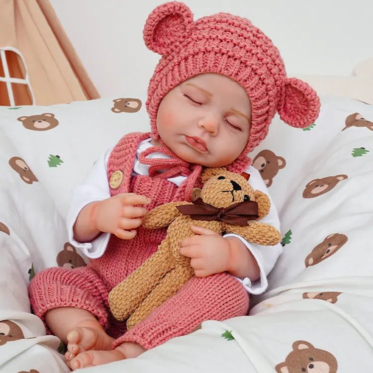 Tessa - Lifelike Sleeping Reborn Baby Doll (20") - Authentic Reborn beautiful reborn baby dolls - chimidoll