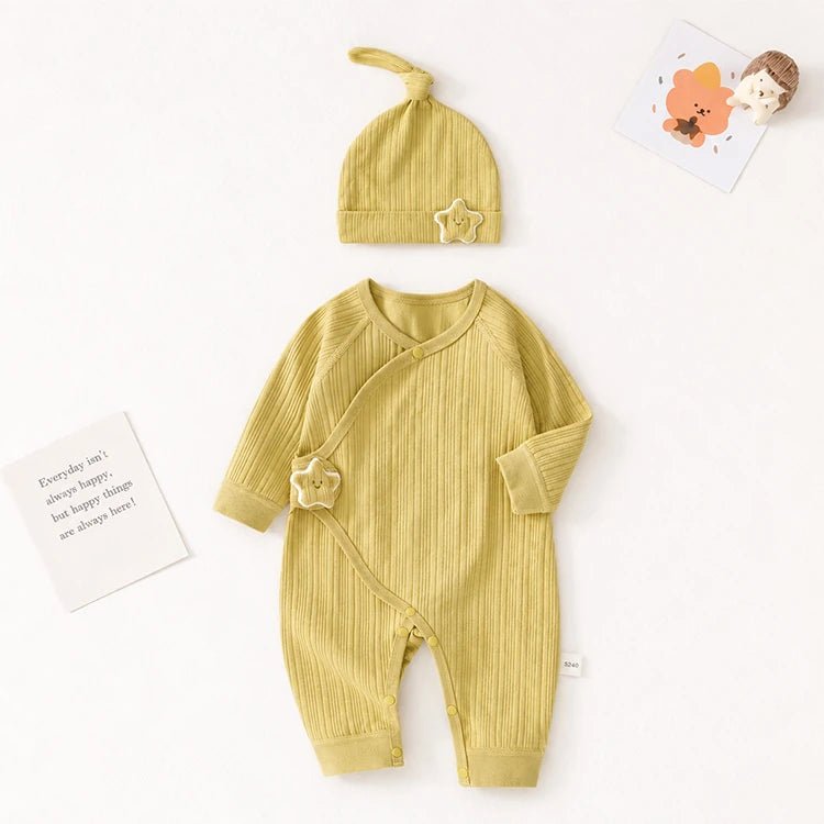Baby Doll Romper Set with Hat - chimidoll