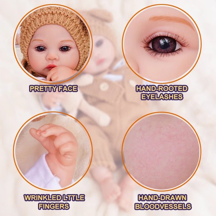 Skyler - Lifelike Reborn Baby Doll (20") | Authentic Reborn beautiful reborn baby dolls | chimidoll