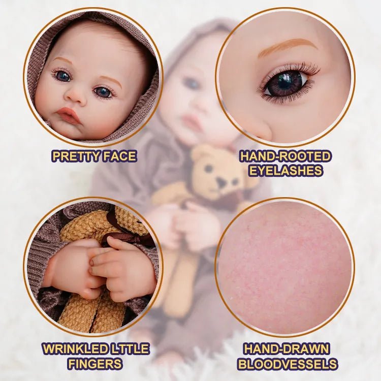 Sam - Lifelike Reborn Baby Doll (20") chimidoll