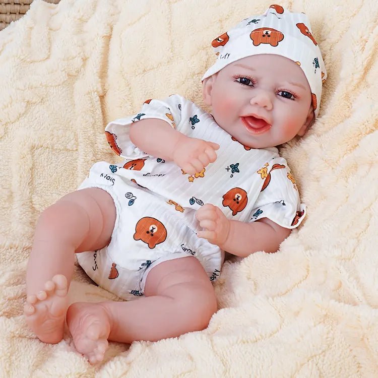 Ethan – Happy Lifelike Reborn Baby Doll (18") chimidoll