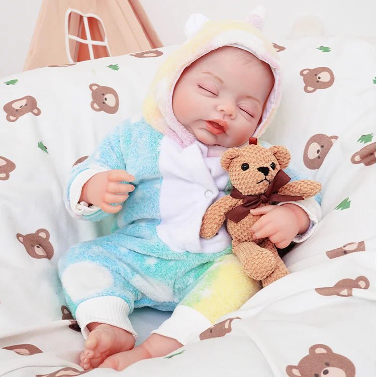 Wren - Lifelike Sleeping Reborn Baby Doll (20") | Authentic Reborn beautiful reborn baby dolls | chimidoll