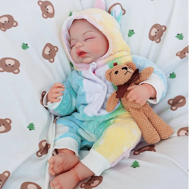 Wren - Lifelike Sleeping Reborn Baby Doll (20") | Authentic Reborn beautiful reborn baby dolls | chimidoll