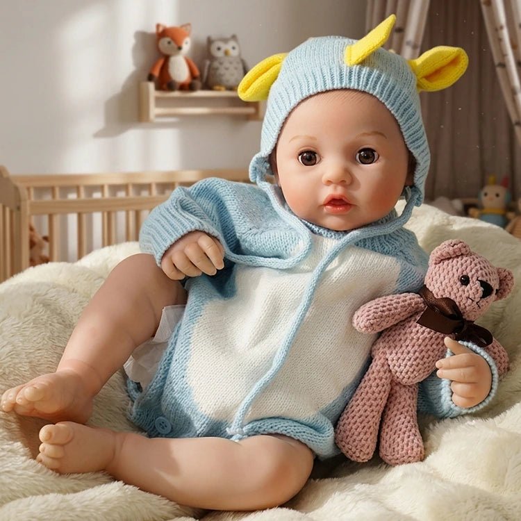 Bobby 20" Interactive Feeding Baby Doll - chimidoll