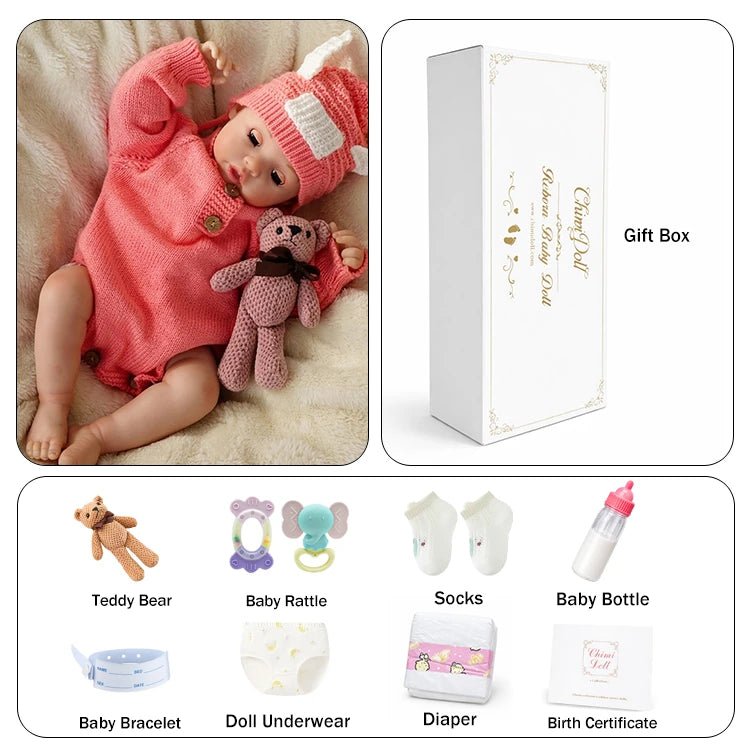 Bobby 20" Interactive Feeding Baby Doll - chimidoll
