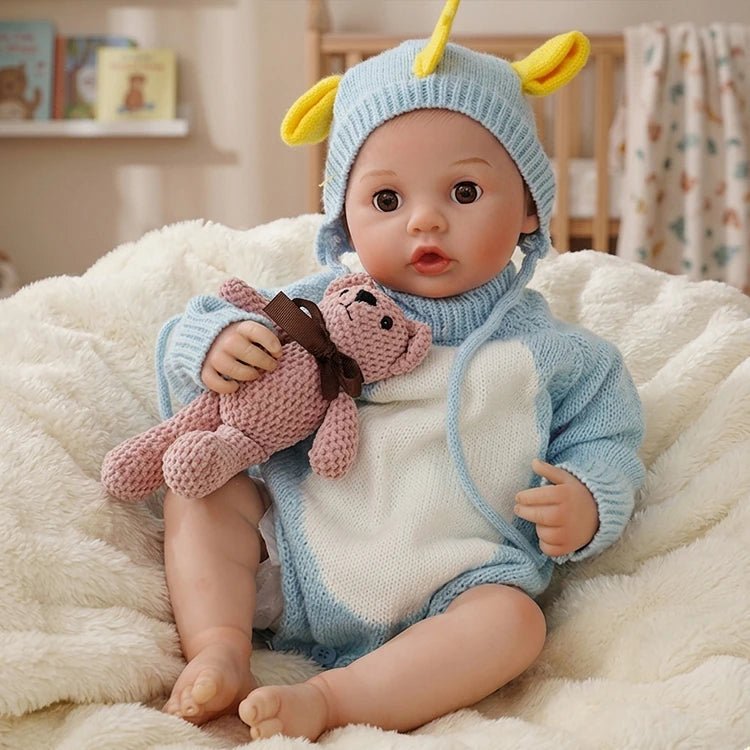 Bobby 20" Interactive Feeding Baby Doll - chimidoll