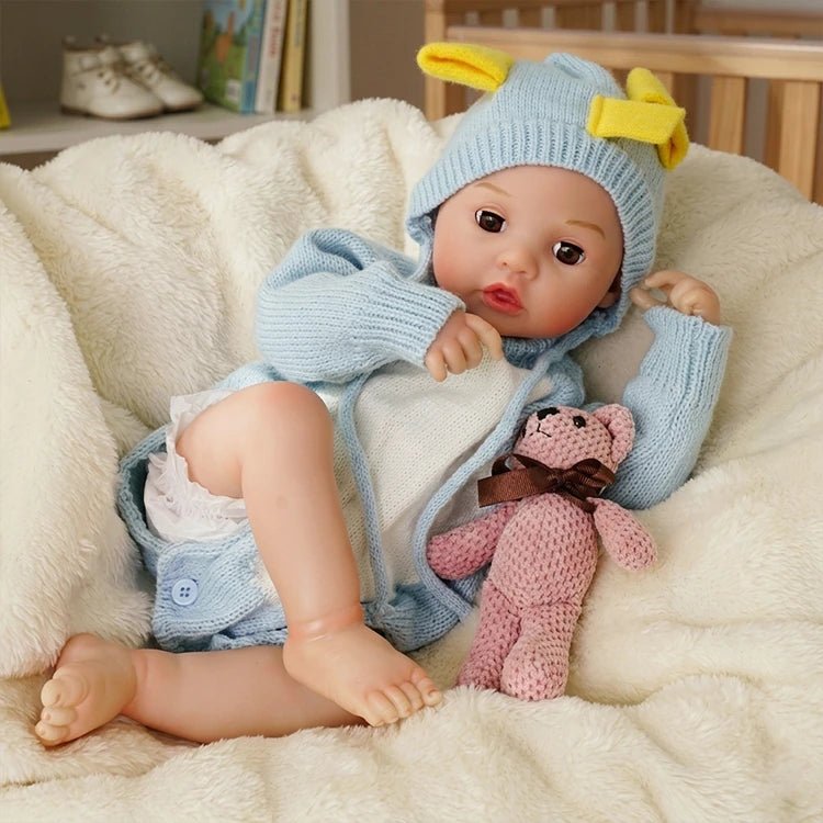Bobby 20" Interactive Feeding Baby Doll - chimidoll