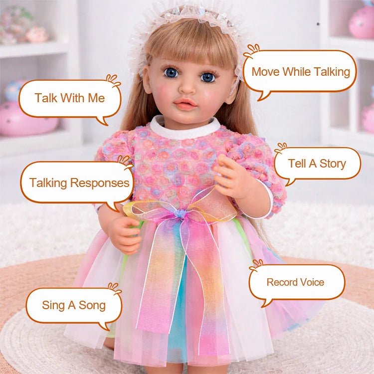 Briony 22" Interactive Talking Toddler Doll - chimidoll