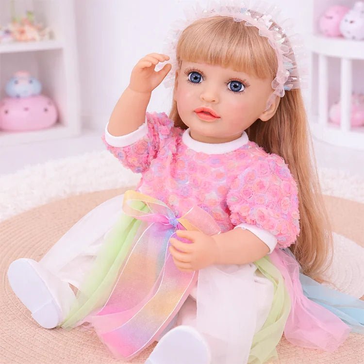 Briony Interactive Talking Toddler Doll – 22 Inch - chimidoll