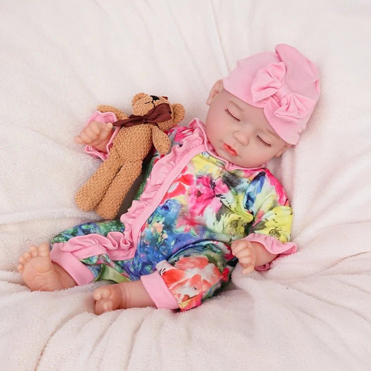 Lily - Lifelike Sleeping Reborn Baby Doll (18") chimidoll