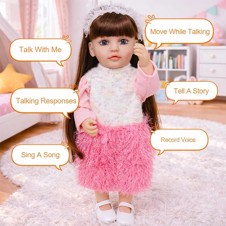Darcie Interactive Talking Toddler Doll – 22 Inch - chimidoll
