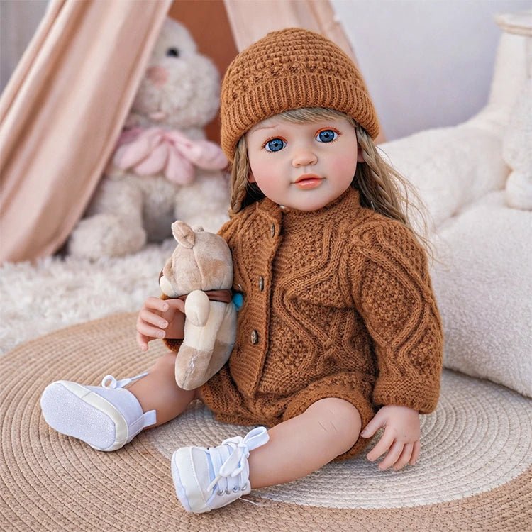 Elara 22" Lifelike Toddler Doll - chimidoll