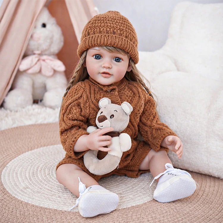 Elara 22" Lifelike Toddler Doll - chimidoll