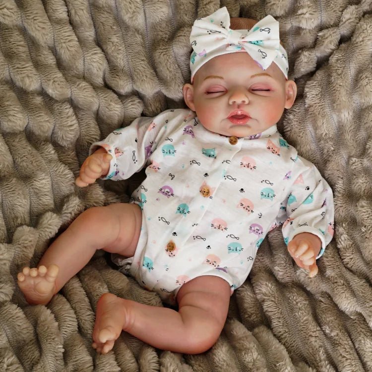 Eleanor 18" Lifelike Reborn Baby Doll - chimidoll