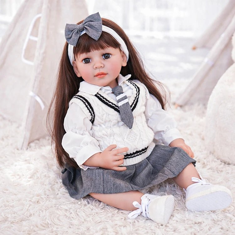 Ella 22" Lifelike Toddler Doll - chimidoll