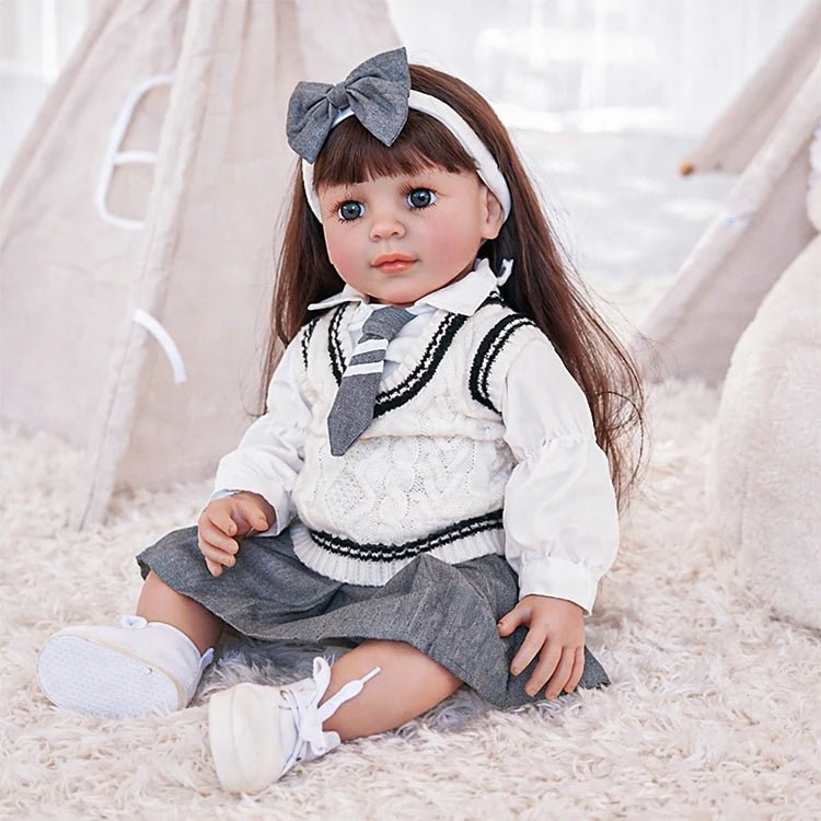 Ella 22" Lifelike Toddler Doll - chimidoll