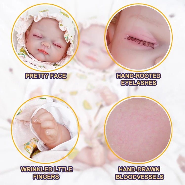 Daisy - Lifelike Sleeping Reborn Baby Doll (18") chimidoll