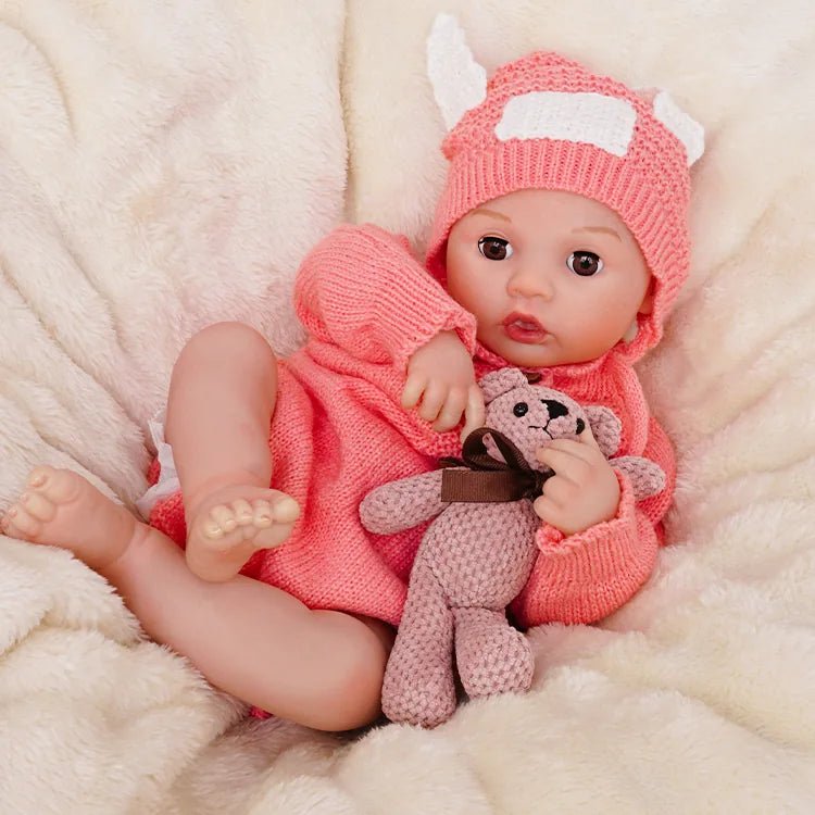 Interactive Baby Doll – Moves Face While Feeding | | chimidoll