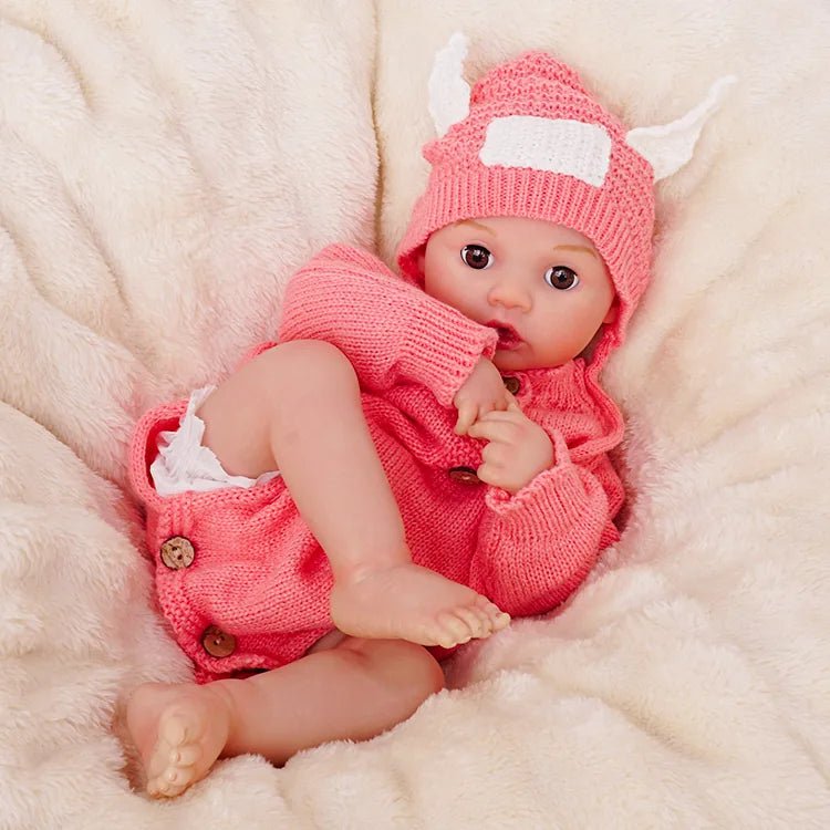 Interactive Baby Doll – Moves Face While Feeding | | chimidoll