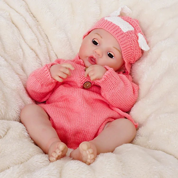 Interactive Baby Doll – Moves Face While Feeding | | chimidoll