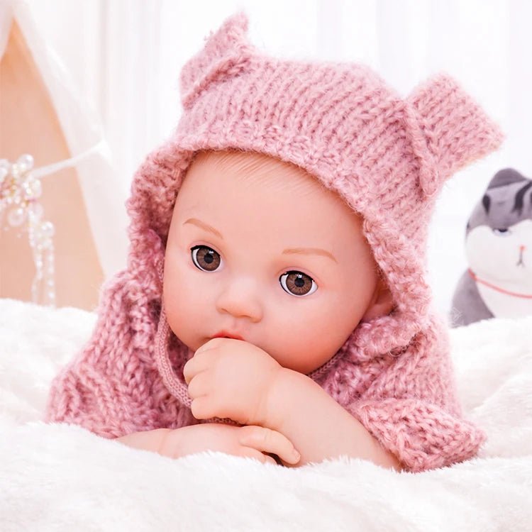 Interactive Baby Doll – Moves Face & Makes Real Baby Sounds - chimidoll