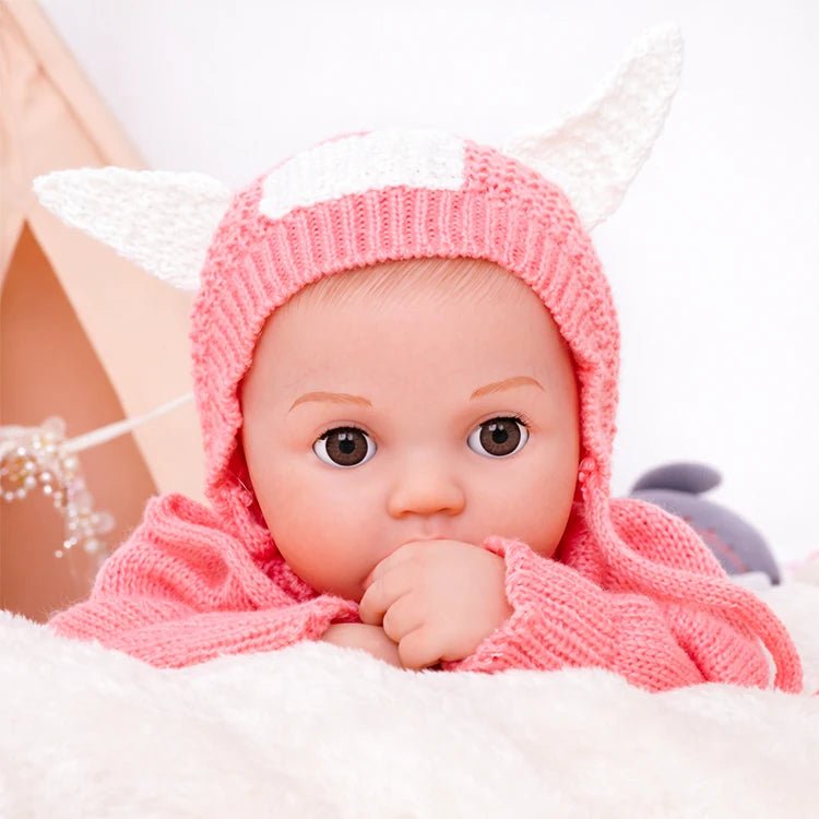 Interactive Baby Doll – Moves Face While Feeding - chimidoll