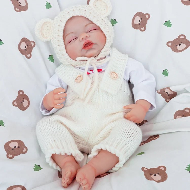 Maisie - Lifelike Sleeping Reborn Baby Doll (20") - Authentic Reborn beautiful reborn baby dolls - chimidoll