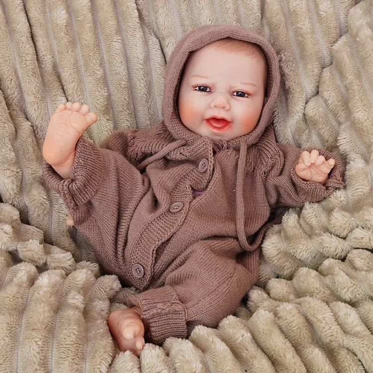 Charlie - Happy Lifelike Reborn Baby Doll (18") chimidoll