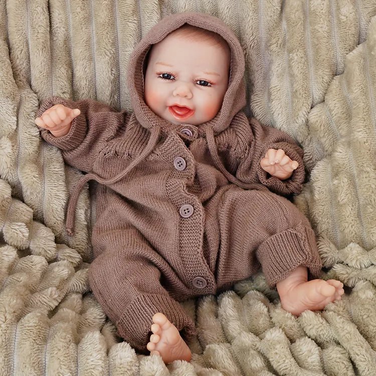 Charlie - Happy Lifelike Reborn Baby Doll (18") chimidoll