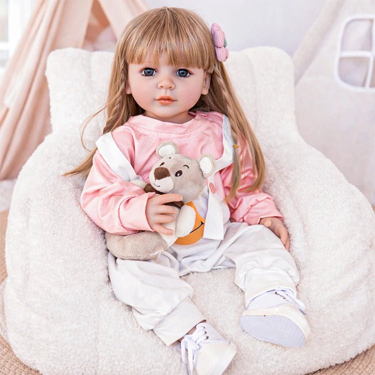 Lila 22" Lifelike Toddler Doll - chimidoll