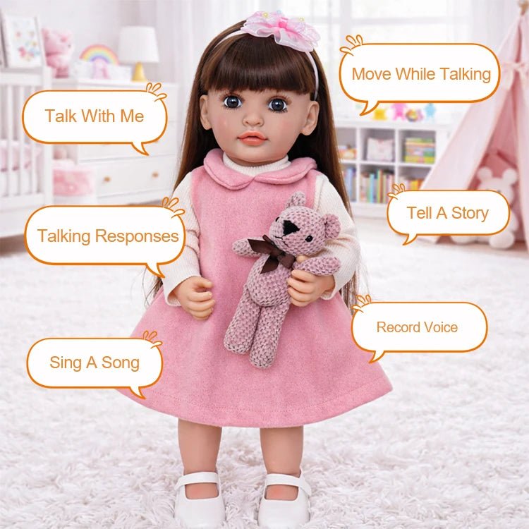 Lottie 22" Interactive Talking Toddler Doll - chimidoll