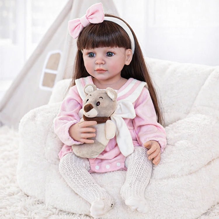 Lucy 22" Lifelike Toddler Doll - chimidoll