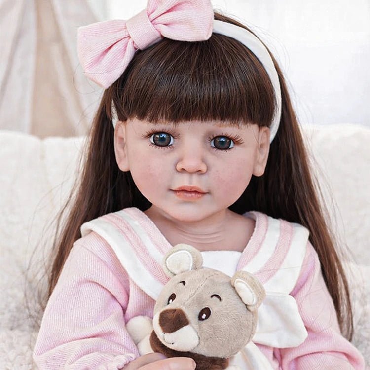 Lucy 22" Lifelike Toddler Doll - chimidoll