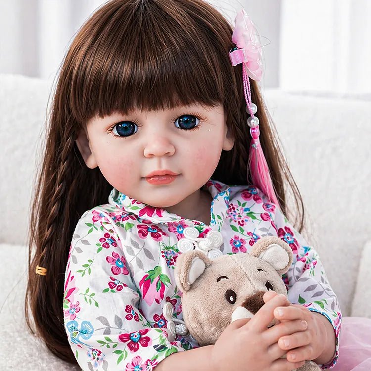 Maisie & Tilly 22" Twin Lifelike Toddler Dolls - chimidoll