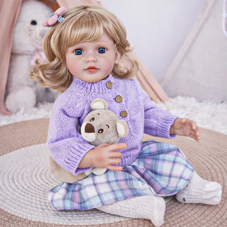 Mia 22" Lifelike Toddler Doll - chimidoll