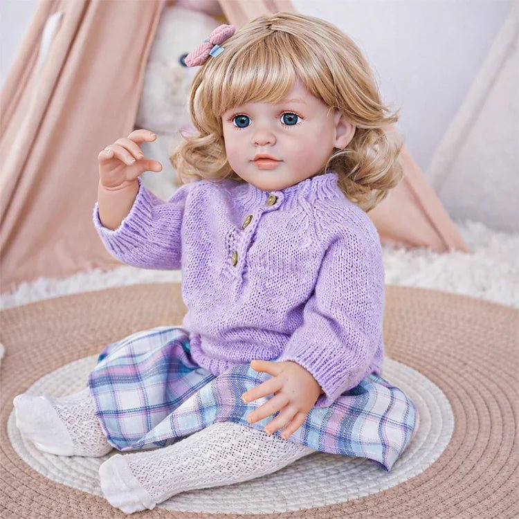 Mia 22" Lifelike Toddler Doll - chimidoll
