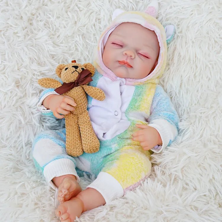 Harlow - Lifelike Sleeping Reborn Baby Doll (20") | Authentic Reborn beautiful reborn baby dolls | chimidoll