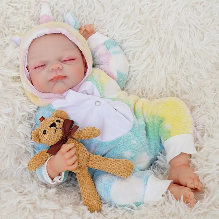 Harlow - Lifelike Sleeping Reborn Baby Doll (20") | Authentic Reborn beautiful reborn baby dolls | chimidoll