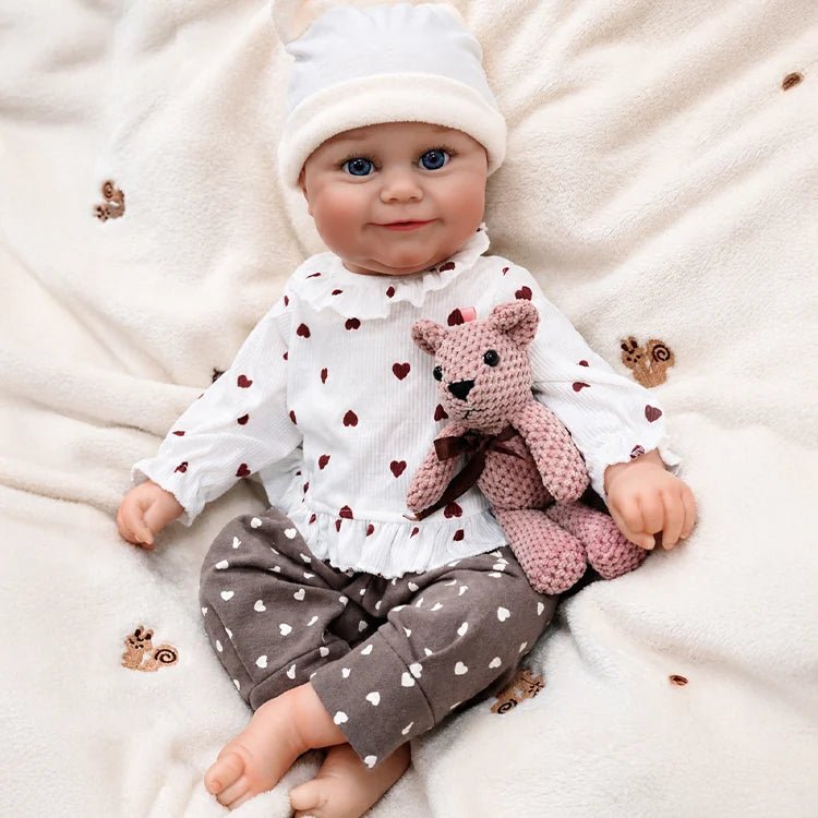 Nellie 20" Lifelike Reborn Baby Doll - chimidoll