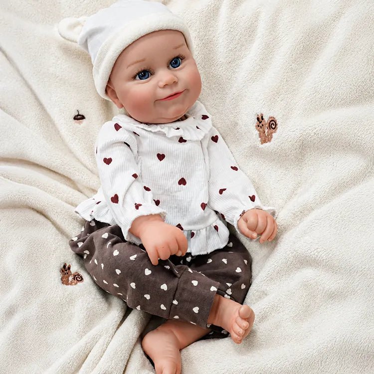 Nellie 20" Lifelike Reborn Baby Doll - chimidoll