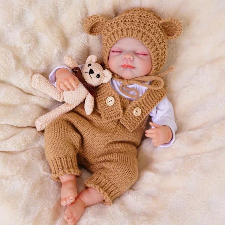 Rowan - Lifelike Sleeping Reborn Baby Doll (20") | Authentic Reborn beautiful reborn baby dolls | chimidoll