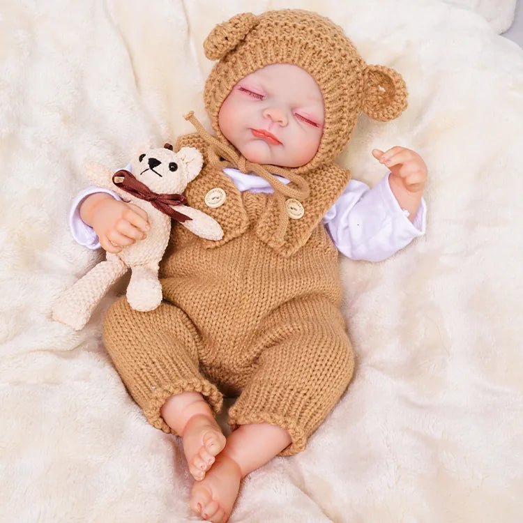 Rowan - Lifelike Sleeping Reborn Baby Doll (20") | Authentic Reborn beautiful reborn baby dolls | chimidoll