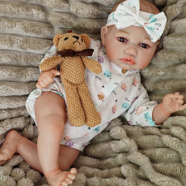 Olivia 18" Lifelike Reborn Baby Doll - chimidoll