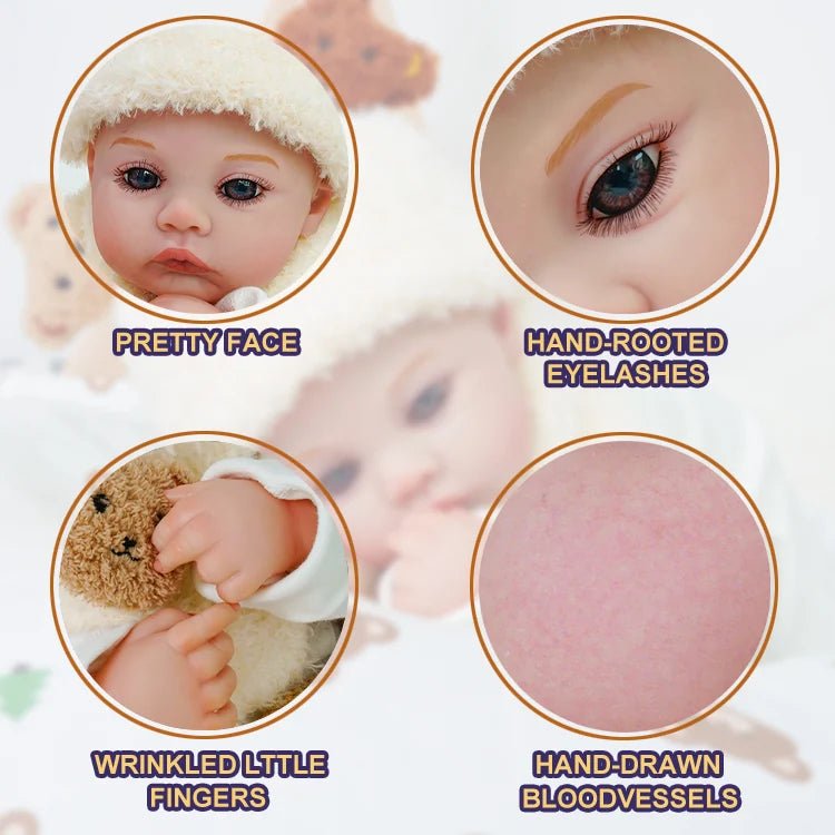 Milo - Lifelike Reborn Baby Doll (20") - Authentic Reborn beautiful reborn baby dolls - chimidoll